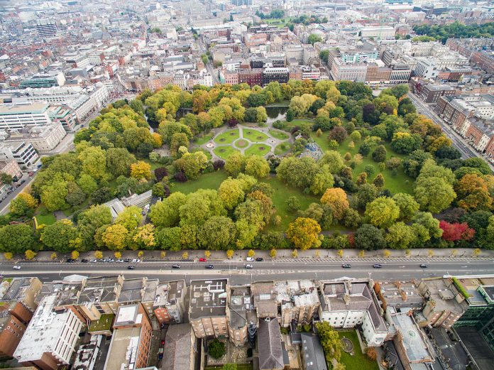 Dublin stephens green park