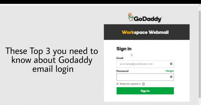 Godaddy email login